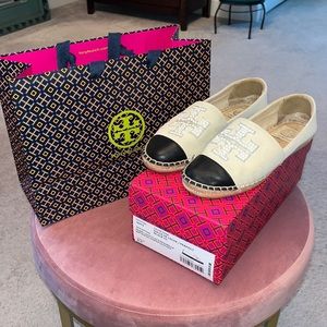 Tory Burch pearl espadrille 6.5